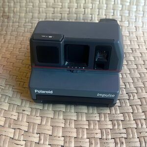 polaroid impulse instant camera gray